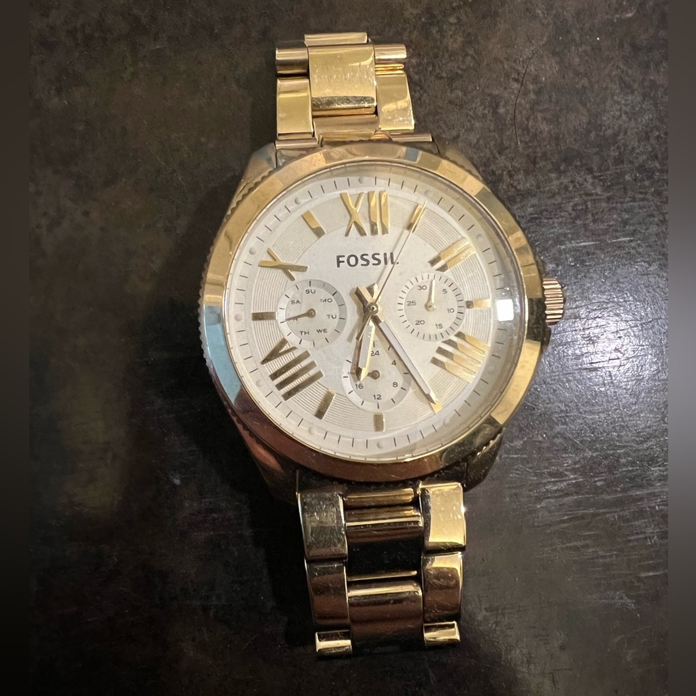 Fossil Gold Watch